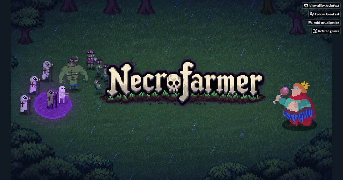 Preview of [Browser] Necrofarmer — a farming game where the crops are your army