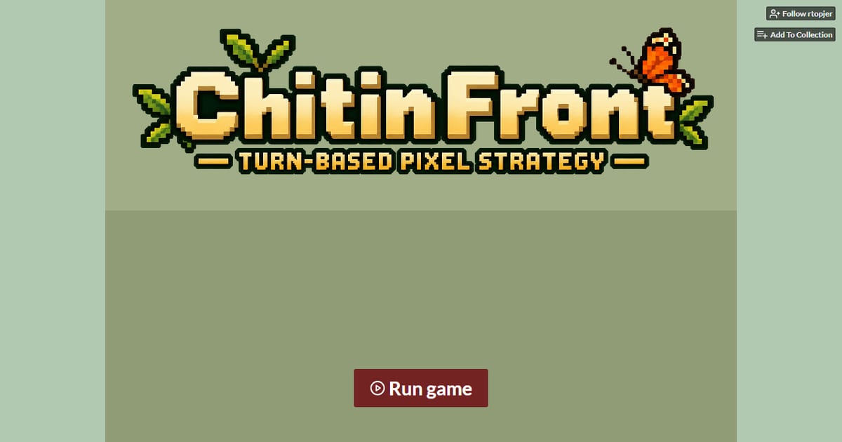 Preview of Chitin Front – A Turn-Based Strategy Game About Insect Colonies [Free Browser Game]