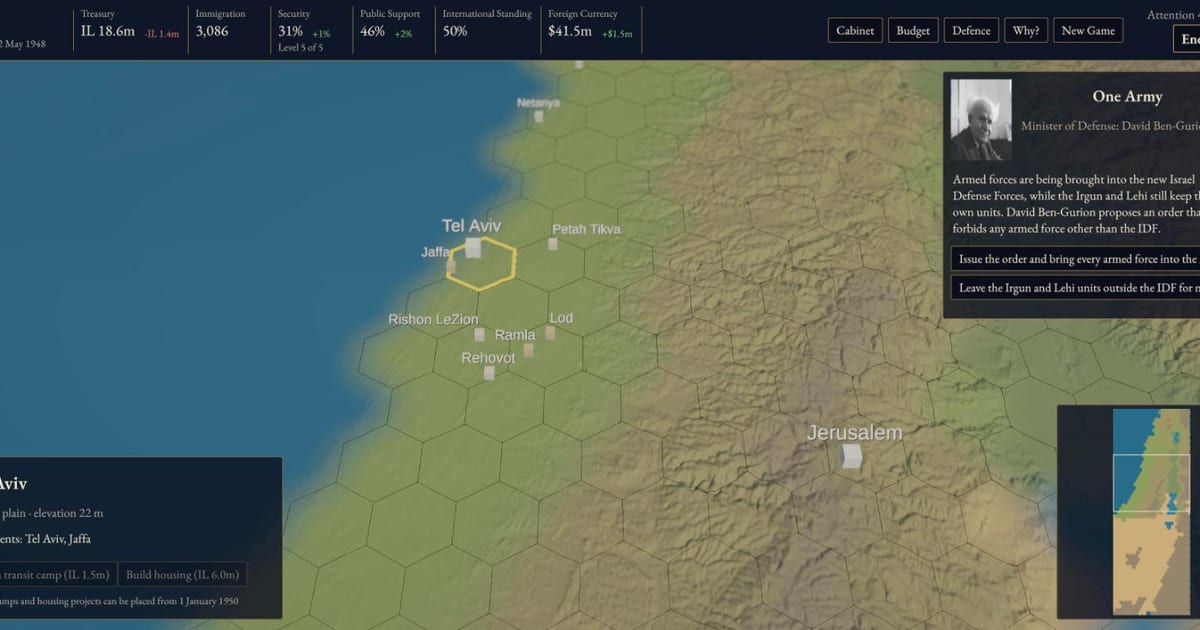 Preview of Statecraft: Israel