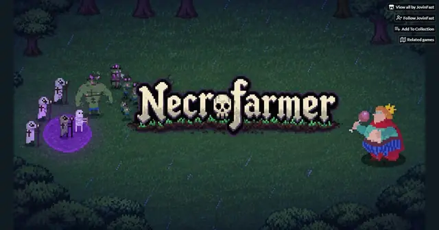 Preview of [Browser] Necrofarmer — a farming game where the crops are your army